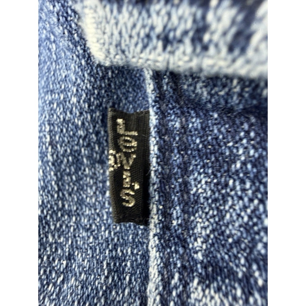 Levis 525 Perfect Waist Straight 31 X 32 Women's Jeans 12M Blue Cotton Stretch - Picture 6 of 14